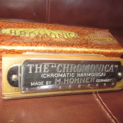 Vintage M. Hohner The Chromonica Chromatic Harmonica Key of C image 1