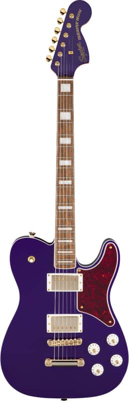 Squier Limited Edition Paranormal Troublemaker Telecaster Deluxe, Purple Metallic image 1