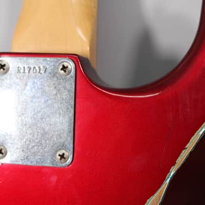 2002 Fender Custom Shop 1960 Stratocaster Candy Apple Red Relic w/OHSC image 21