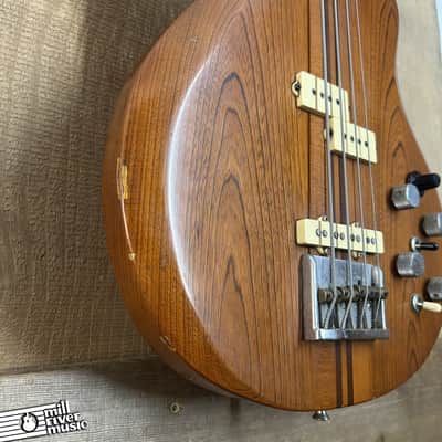 Matao Vintage 1980s Electric Bass Natural image 3