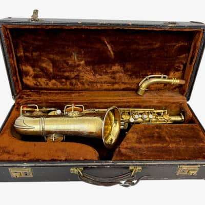 Conn Gold Plated New Wonder II Chu 213xxx Alto Saxophone RARE PORTRAIT ENGRAVING image 1