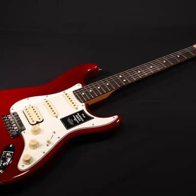 MINT Fender Player II Stratocaster HSS Rosewood Fingerboard Transparent Cherry Burst 254 image 2