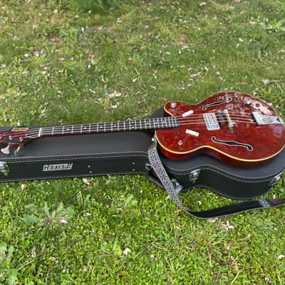 Gretsch 6071 Hollowbody Bass 1968 - Walnut image 2