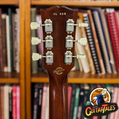 Gibson Les Paul Standard Custom Shop Slash Signature Piezo 2003 SL 055 - 1200 First Run Tobacco burst -VIDEO- image 17