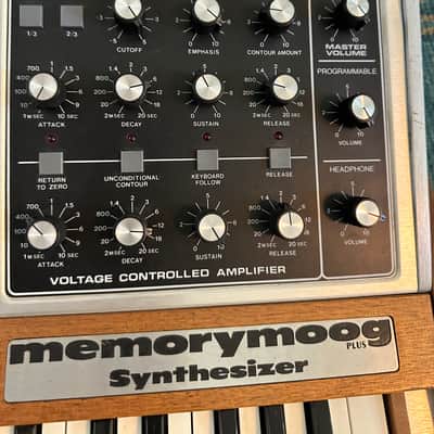 Moog Memorymoog Plus Synthesizer early 80's - Wood image 4