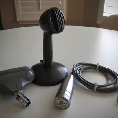 Astatic & Magnatone Microphones (3) Circa 1950s-1960s-Grey Silver & Brown image 2