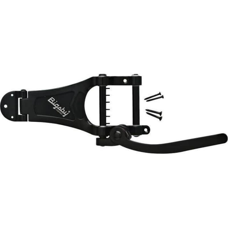 MINT Bigsby B700 Vibrato Tailpiece Black Bigsby Lic for Arch Top TP-3674-003 image 1