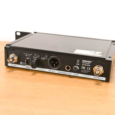 Shure SLX4 Wireless Receiver - H5 Band: 518-542 MHz (NO POWER SUPPLY) CG01YDS image 5