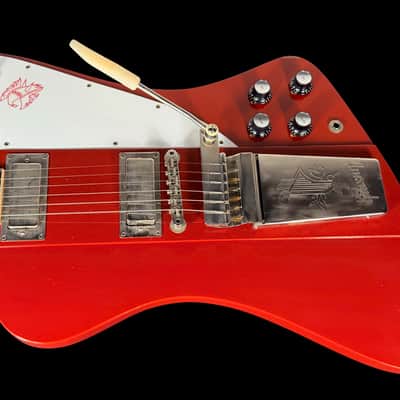 2024 Gibson Firebird V '63 Custom Shop Murphy Lab Ultra Light Aged ~ Ember Red image 2
