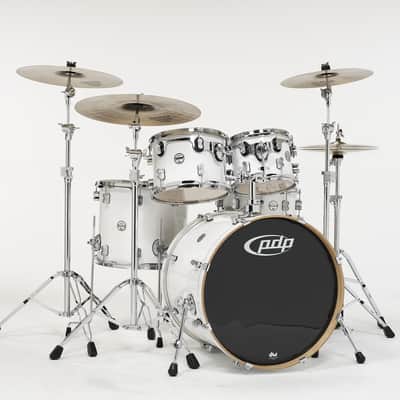 PDP PDCM2215PW Concept Maple Series 8x10" / 9x12" / 14x16" / 18x22" / 5.5x14" 5pc Shell Pack