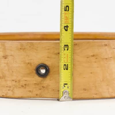 J.W. Jenkins Sons Music Co. 3x15.5-inch Solid 1-ply Maple Snare Drum, 1920s image 8