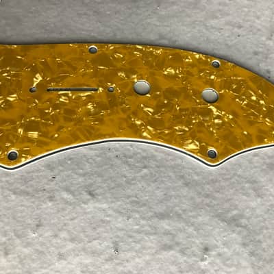 For Fender US Telecaster Thinline/Tele 69 P90 Guitar Pickguard,4 Ply Gold pearl image 2