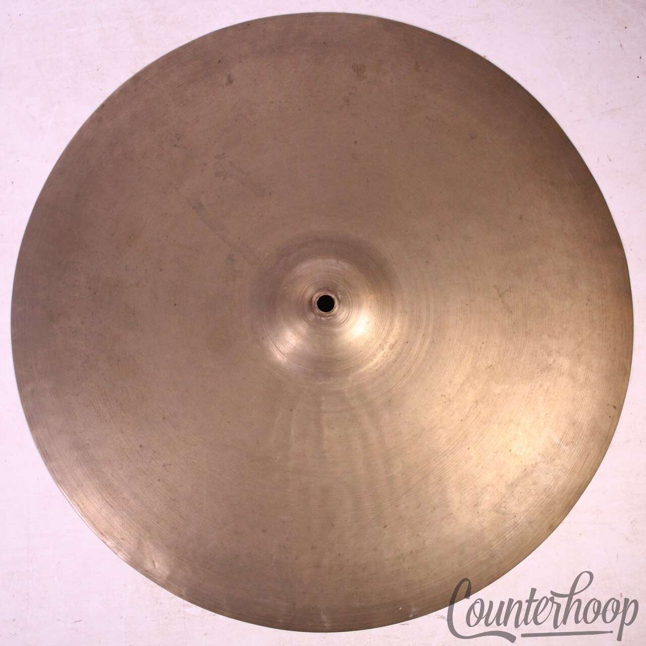 Zildjian 17" 40s Paper-Thin 1012g Avedis Vintage A B20 Bronze USA Crash Cymbal* — main photograph