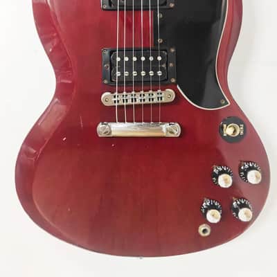 Gibson SG 1962 Reissue Heritage Cherry USA 1991 Solid Body Electric Guitar Modified image 4