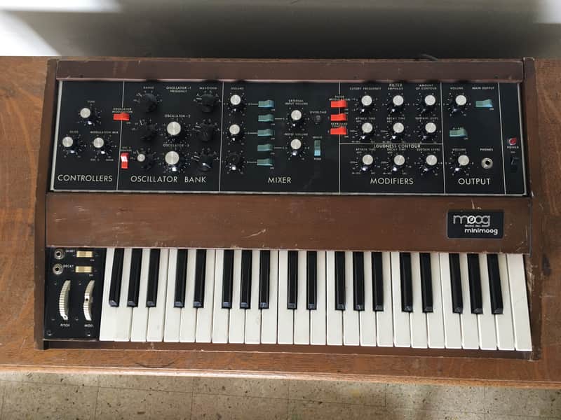 Moog Minimoog Model D 44-Key Monophonic Synthesizer