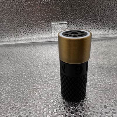 1pc 9 gold Pin Bakelite vacuum tube Socket Saver with Brass Sleeve us stock 6922 image 2