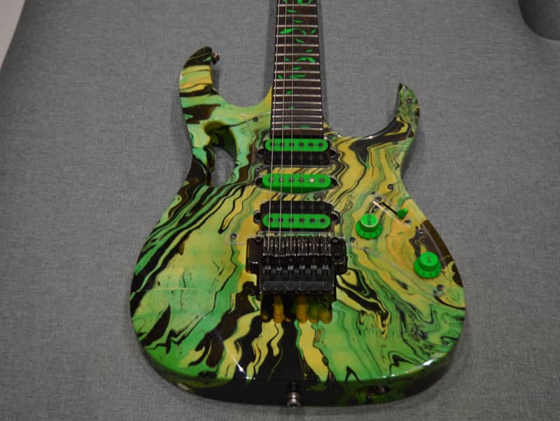 Ibanez JEM77GMC 1991 - Green Multi Color 1 of 366 *ULTRA RARE* image 1