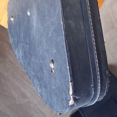 Gibson Bass Flying Bass Case 70s/80s - Black/Red Inside image 6