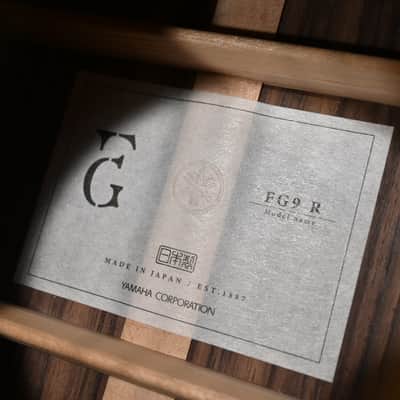 Yamaha FG9 Rosewood #0157 image 12