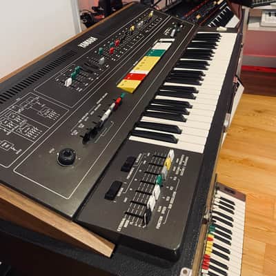 Yamaha CS-50 Polyphonic Synthesizer 1977 - Black image 2