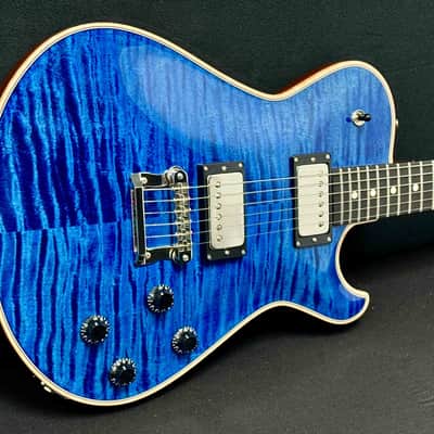 Knaggs - Kenai - Ocean Blue Gloss Nitro - T2 Maple/Mahogany - Mahogany Neck - Ebony Fret Board - Ebony Head Stock - Nickel Hardware - BKP Mule Pickups - w/OHSC - Call for Best Price !!! image 5