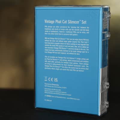 Seymour Duncan Vintage Phat Cat Silencer Pickup Set - Nickel Cover image 2