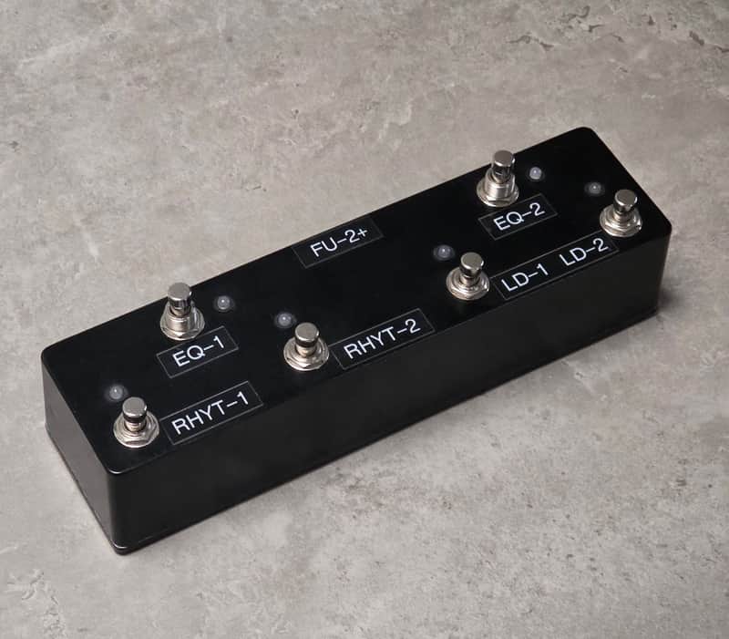 Rare Custom FU2-Style Footswitch (MIDI capable) for Mesa Quad Preamp w/ 15-Foot Cable