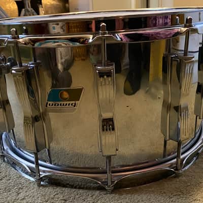 Ludwig Coliseum Chrome over maple 14x8 image 1