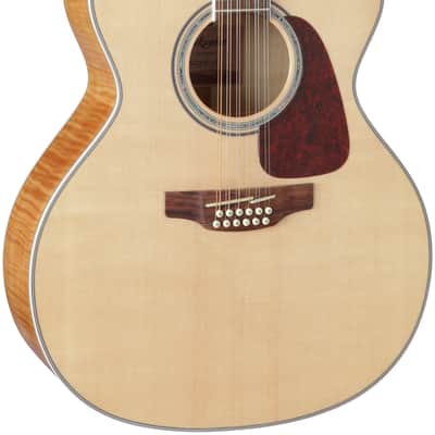 TAKAMINE GJ72CE12-NAT Jumbo Elektro-Akustik-Gitarre 12-Saiter natural image 2