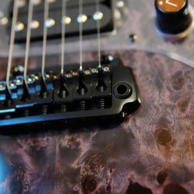 Valiant Guitars Soothsayer “The Sage” Purple Poplar Burl 2023 image 6