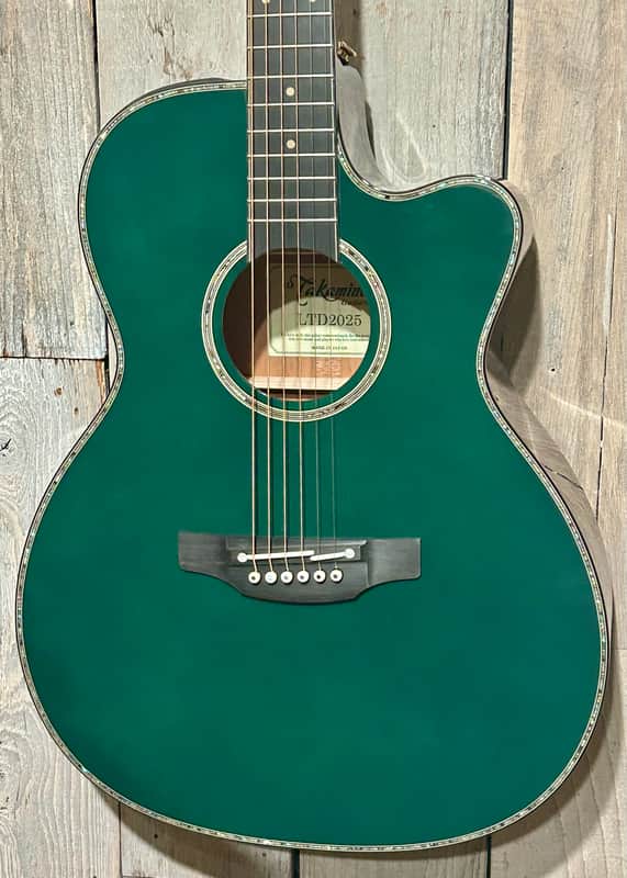 NEW Takamine LTD 2025 - Gloss Antique Evergreen, Limited Edition Guitar for 2025, In Stock and Ready to Ship!! image 1
