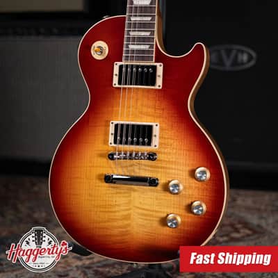 Gibson Les Paul Standard 60s Faded Electric Guitar - Vintage Bourbon Burst with Hardshell Case image 1