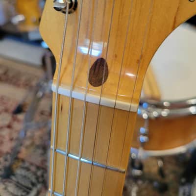 Modified Fender Jimmy Vaughn Stratocaster W/ Classic Vibe MX Neck - Candy Apple Red Incl HSC (C016-12) image 5