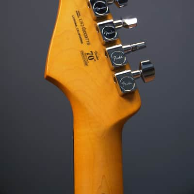 2024 Fender LTD American Pro II Thinline Surf Green Transparent Stratocaster FSR Limited Edition image 4