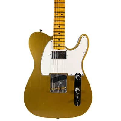 2021 Fender Custom Shop Postmodern Telecaster Journeyman Relic with Closet Classic Hardware - Aged Aztec Gold image 1