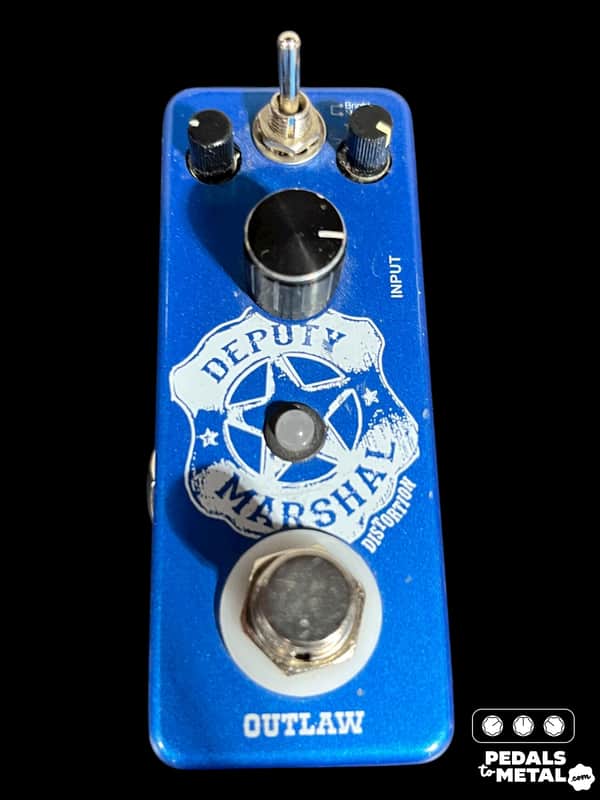 Outlaw Effects Deputy Marshal Distortion 2010s - Blue X9524 image 1
