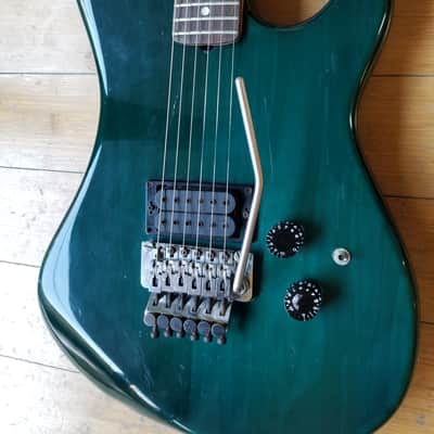 Kramer Pacer Special 1983 Translucent Emerald-RARE Color-Floyd Rose image 9