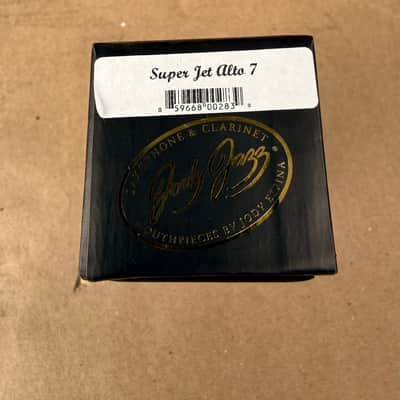 JodyJazz Super Jet Alto Saxophone Mouthpiece 7 - Brand New w/ Ligature, Cap & Original Box image 8
