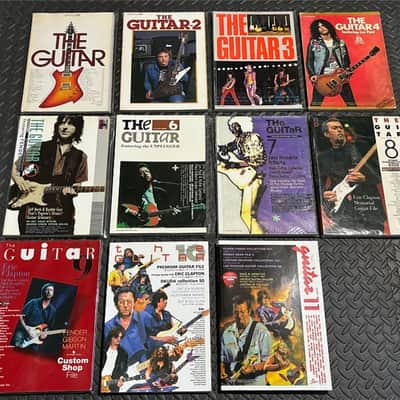 #8 Of 11 The Guitar Japan Book Jackson Phil Collen Vivian Campbell EVH Steve Vai Slash Eric Clapton Jeff Beck John 5 Kerry King Glenn Tipton KK Downing Steve Morse Joe Perry Dave Mustaine Marty Friedman Alex Lifeson Slash Brad Gillis Jeff Watson image 1