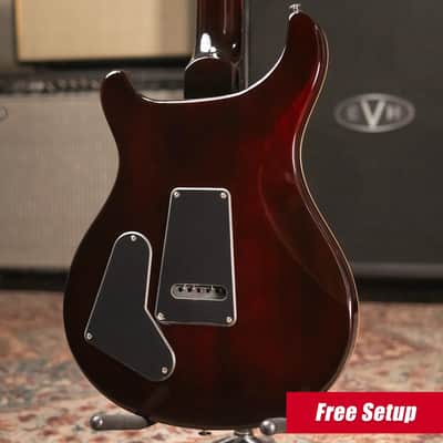 PRS SE Studio Electric Guitar - Orange Tiger Smokeburst with Gig Bag image 2