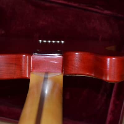 Custom Build Tele-Style SS Guitar - Seymour Duncan Jerry Donahue & Phat Cat P-90 - Crimson Red Finish image 10