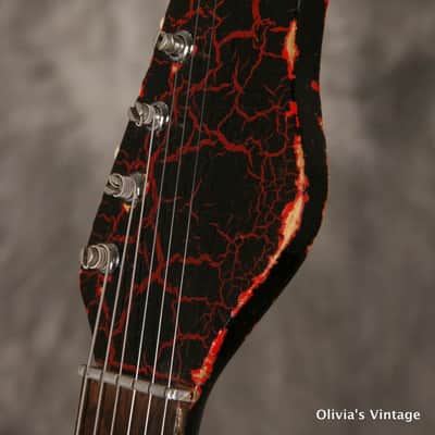 Danelectro Dane C series slimline 1960s Crakle Finish image 4