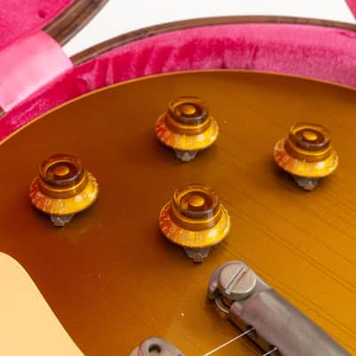 Gibson Custom Shop 1956 Les Paul Goldtop Reissue Murphy Lab Ultra Light Aged Electric Guitar, Rosewood Fingerboard, Double Gold image 13