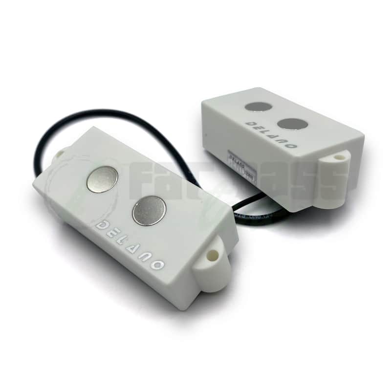 Delano PMVC4 FE/M2 4 String Precision Bass® Pickup - White image 1