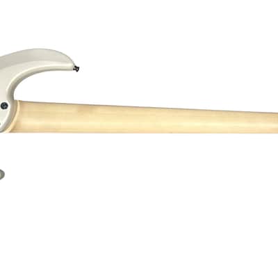 Dingwall NG-3 (5) *LEFTY*, Ducati Matte Pearl White / Maple *In Stock* image 8