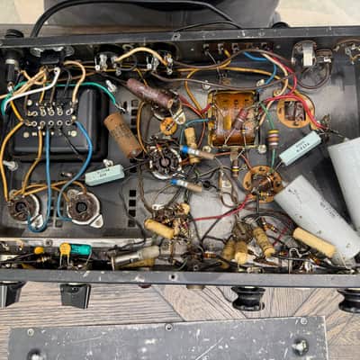 Vintage 1959 Bogen Challenger CHA33 Guitar amp conversion Tube guitar amp image 8