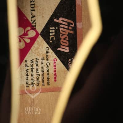 1970-72 Gibson Byrdland original BLACK!!! image 8