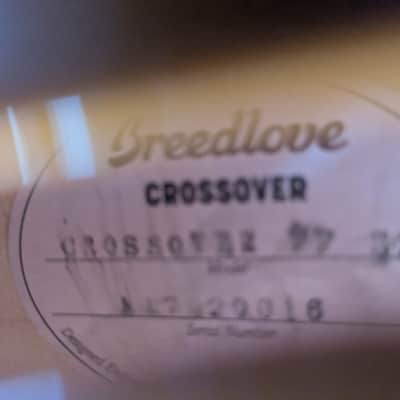 Breedlove Crossover FF 3B F-Style Mandolin Sunburst w/ Factory Gig Bag & Strap image 2