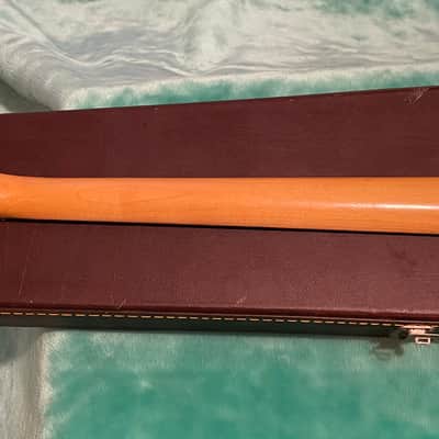 Custom finish 1982 Ibanez Roadstar II bass with original hard shell case image 9