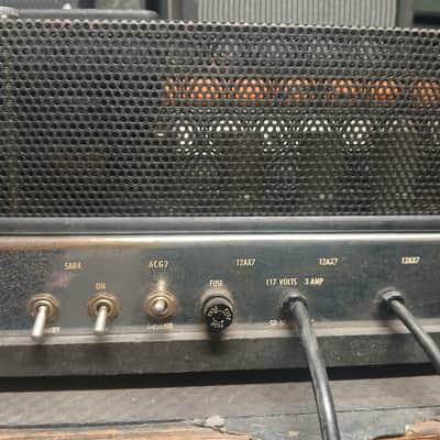 1965 Ampeg B-12XT Portaflex 2-Channel 50-Watt 2x12" Fliptop Guitar Combo Original Jensen Concert Speakers Serviced image 8